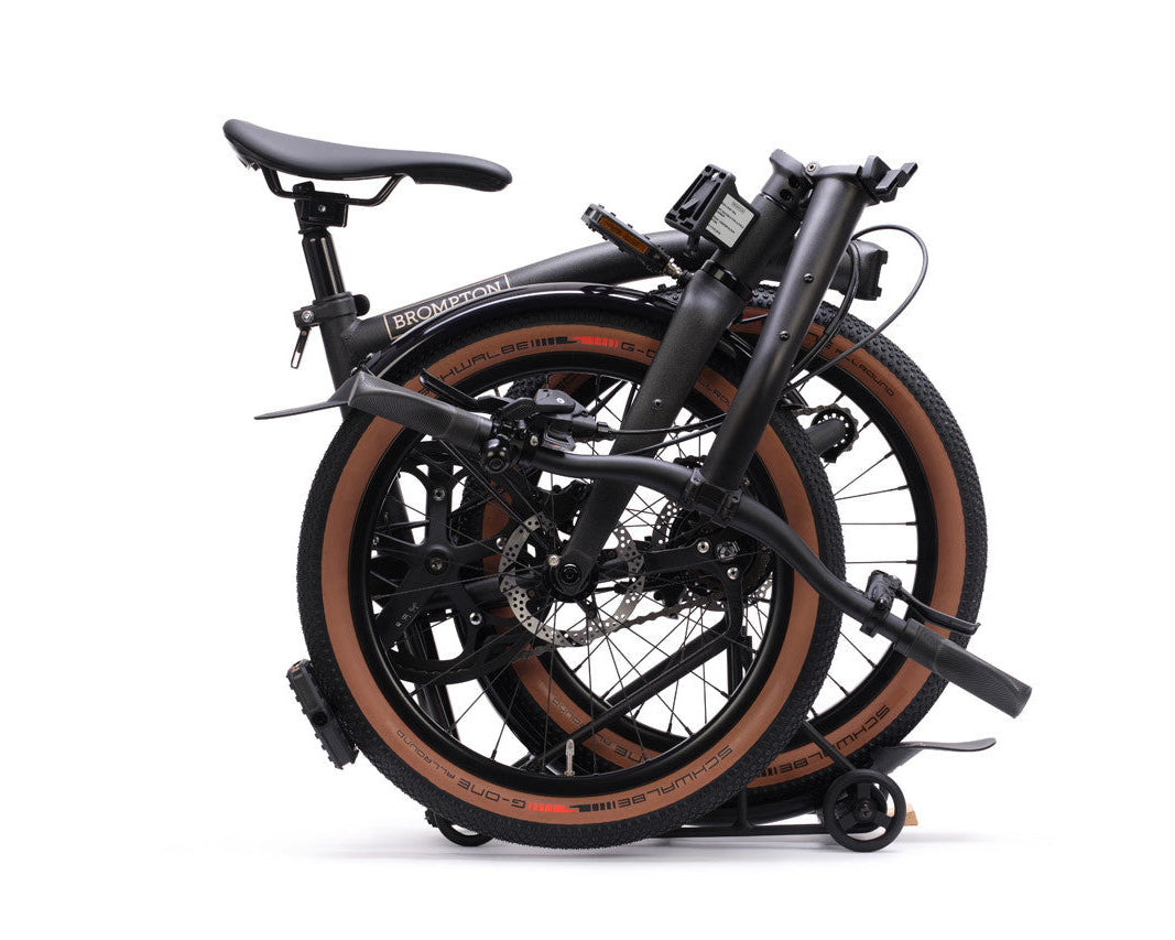 Brompton g Line bicycle on a white background