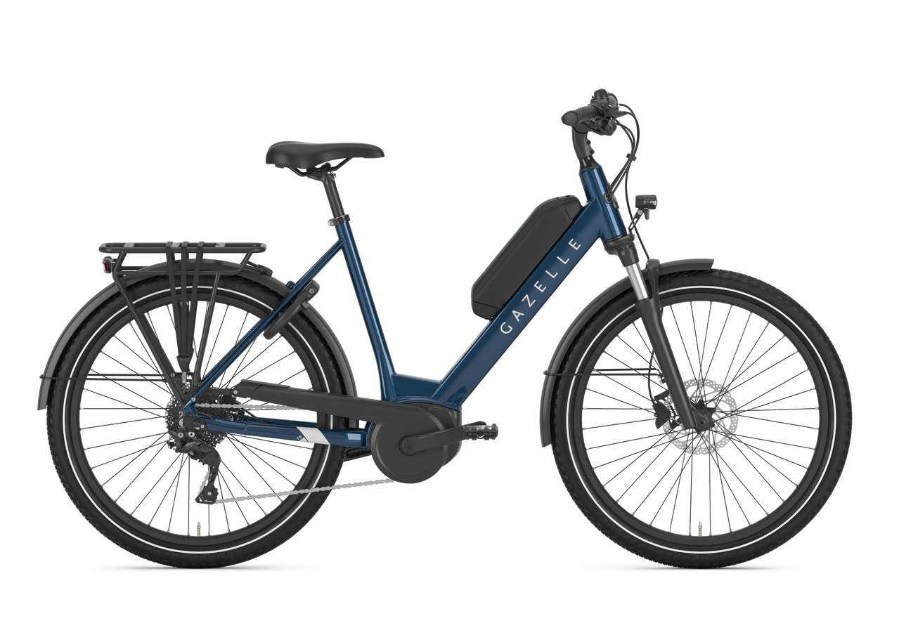 Gazelle Medeo T9 in Ink Blue (with 400Wh battery)