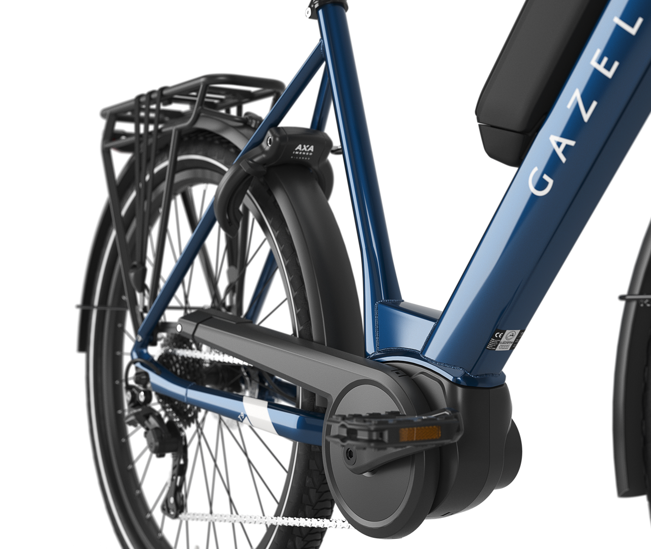 Gazelle Medeo T9 in Ink Blue (with 400Wh battery)