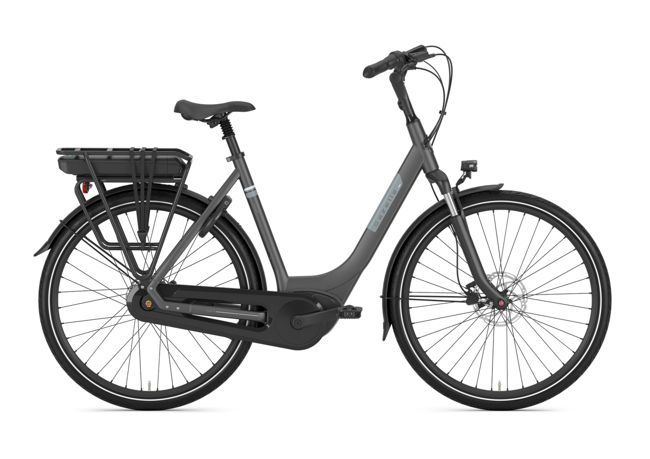 Gazelle Paris C7+ HMB in Anthracite Grey (with 400Wh battery)