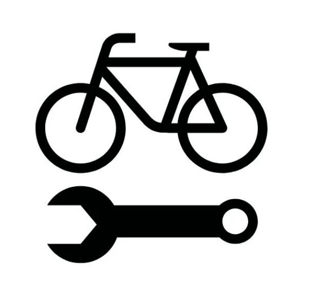 Bicycle repair logo.